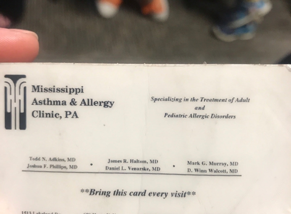 Mississippi Asthma & Allergy Clinic PA - Jackson, MS