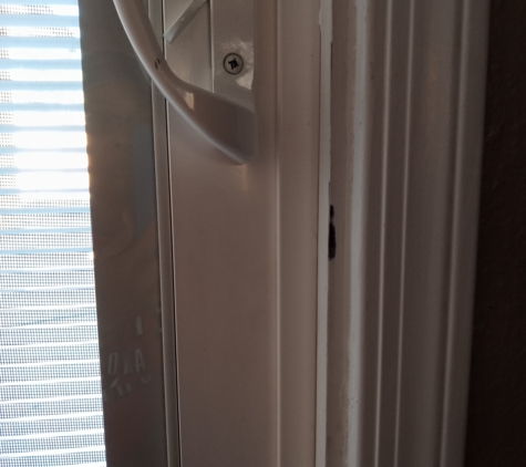 Redmond Construction - Fort Mohave, AZ. Chipped molding and door handle 11/16/20