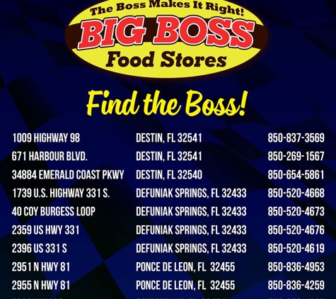 Sunoco Big Boss Stores - Destin, FL