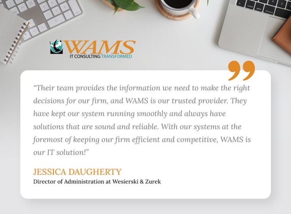 WAMS, Inc. IT Support Services & Managed IT Services Provider - Brea, CA