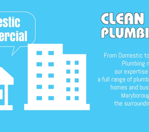 Clean Line Plumbing - Maryborough, QLD. Commercial & Domestic Plumbing & Drainage Services