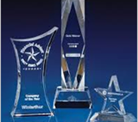 Persinality Trophies - Braybrook, VIC. Glass
