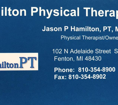 Hamilton Physical Therapy - Fenton, MI