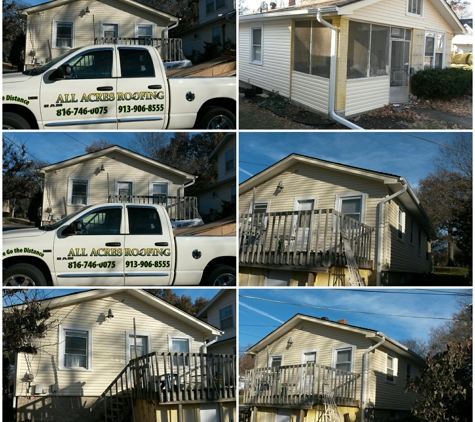All Acres Roofing, LLC - Kansas City, MO. 816 880 9922 Before & After Siding . A+ on the BBB 0 complaints. In business for years. Call today for your meeting
