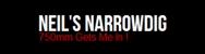 Neil's Narrowdig Logo