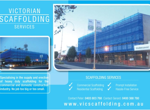 Victorian Scaffolding Services - East Bendigo, VIC