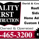 Quality First Construction - Home Builders