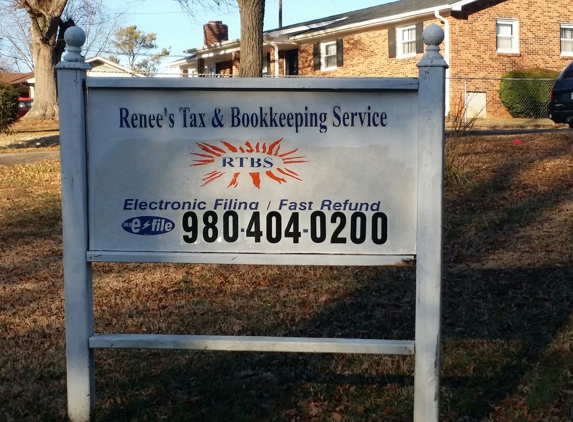 Renee's Tax & Bookkeeping Service - Shelby, NC