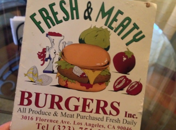 Fresh and Meaty Burgers - Los Angeles, CA