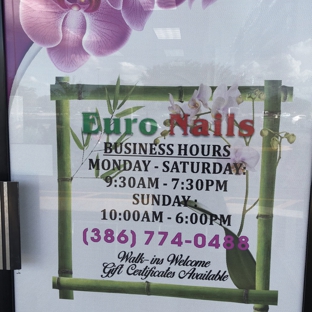 Euro Spa Nail Inc - Orange City, FL. Euro nails