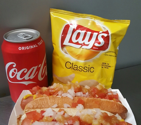 Popeyes Sno Cone - San Juan, TX. Hotdog combo