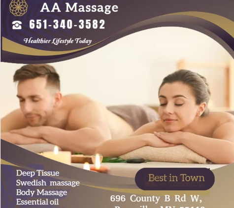 AA massage - Roseville, MN