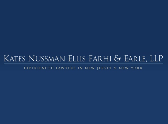 Kates Nussman Ellis Farhi & Earle, LLP - Hackensack, NJ