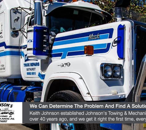 Johnson's Towing & Mechanical - Kelso, NSW. We Can Determine The Problem And Find A Solution