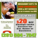 Change Lock Missouri City - Locks & Locksmiths