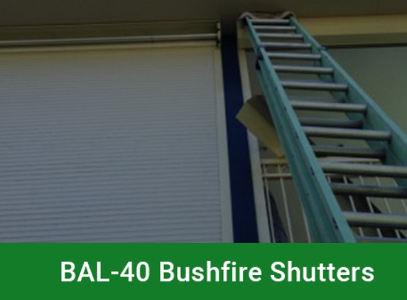 Comfort Shutters - St Marys, NSW. BAL-40 Bushfire Shutters