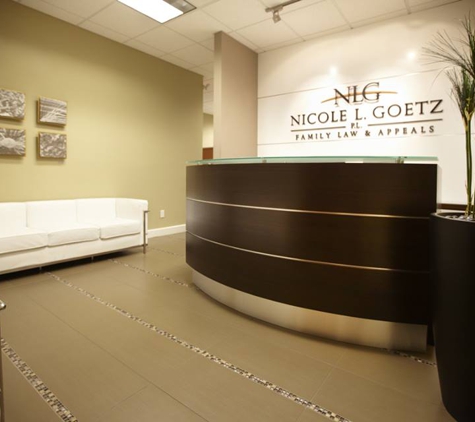 Nicole L. Goetz, P.L. - Naples, FL. Divorce Law Firm Naples - Reception Area