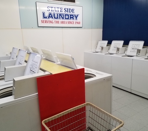 Stateside Laundronat - Meadville, PA. A group of 12 top load washers