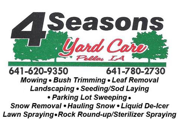 Four Seasons Yard Care, Inc. - Pella, IA