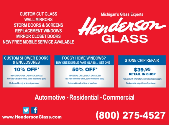 Henderson Glass - Flint, MI