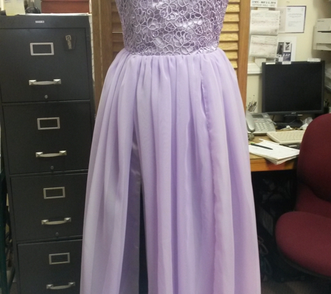 Zaraz Collection - Lynbrook, NY. Lisa from Valley Stream - alterations to a prom dress