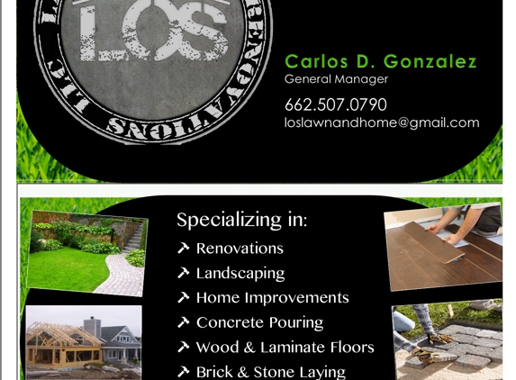 Los Lawn and Home Renovations LLC. - Ecru, MS