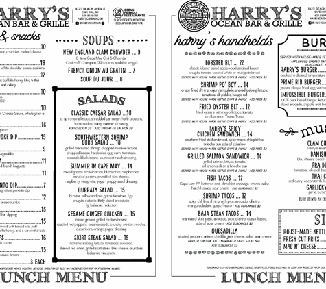 Harry's Ocean Bar & Grille - Cape May, NJ