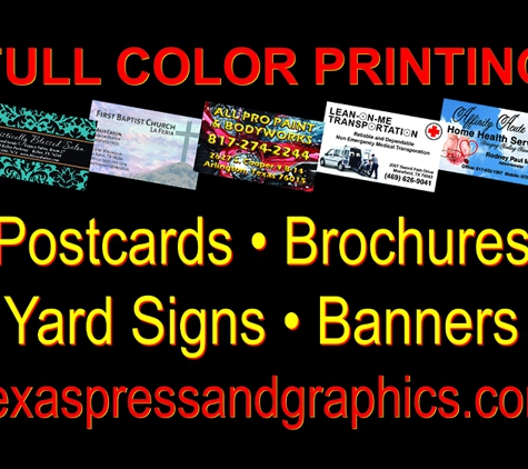 Texas Press and Graphics - Arlington, TX