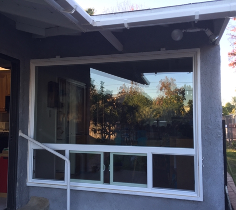 A-1 Home Improvement - North Hollywood, CA. Outside view of custom picture window for handicap persons bedroom