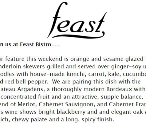 Feast Raw Bar & Bistro - Bozeman, MT