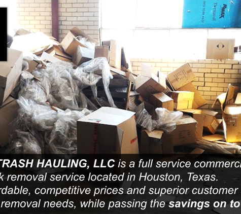 Discount Trash Hauling LLC - Houston, TX
