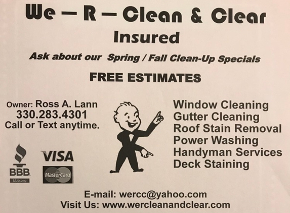 We R - Clean & Clear - Akron, OH