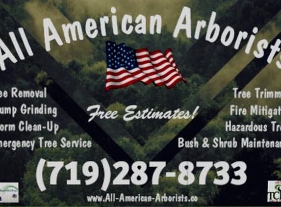 ALL AMERICAN ARBORISTS, INC. - Colorado Springs, CO