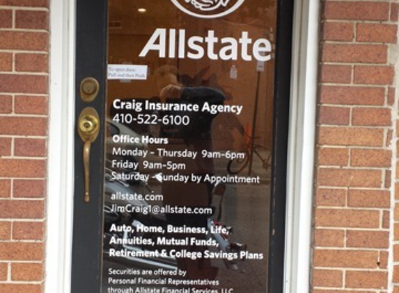 Allstate Insurance: Jim Craig - Baltimore, MD