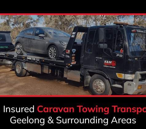 K&M Towing & Haulage - Teesdale, VIC. Safe, Insured Caravan Towing Transport — Geelong & Surrounding Areas