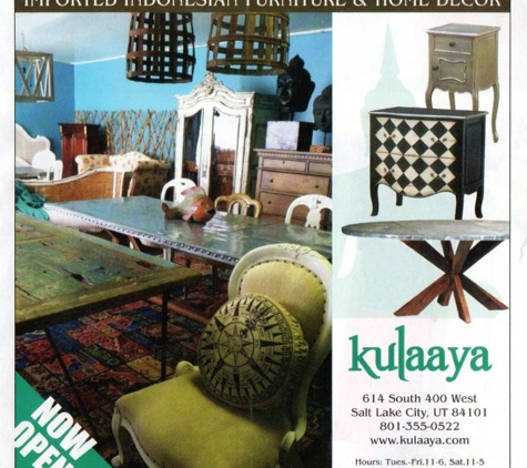 Kulaaya - Imported Furniture and  Home Decor - Salt Lake City, UT