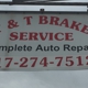 T & T Brake Service Inc