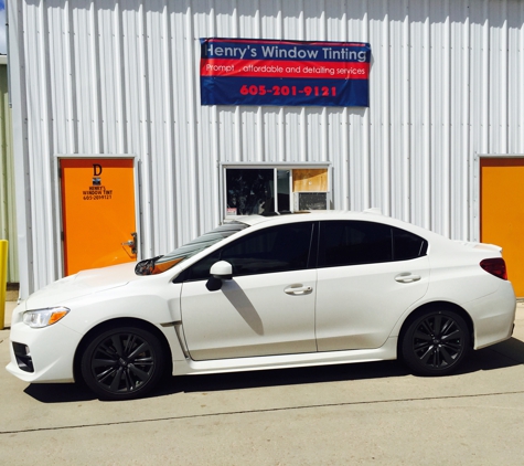 Henry's window tint - Sioux Falls, SD