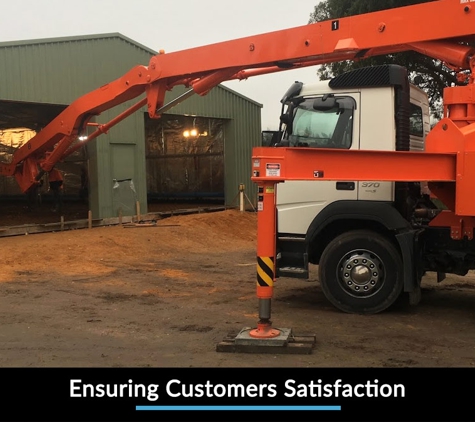 TNP Concrete Pumping Pty Ltd - Hazelwood North, VIC. Ensuring Customers Satisfaction