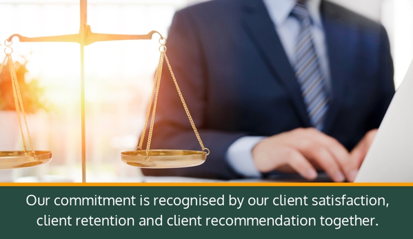 KJB Law - Phillip, ACT. Our commitment is recognised by our client satisfaction, client retention and client recommendation together.