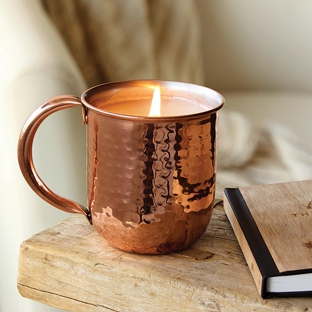 Total Beauty Experience - Sacramento, CA. Thymes Simmered Cider Copper Mug Candle
