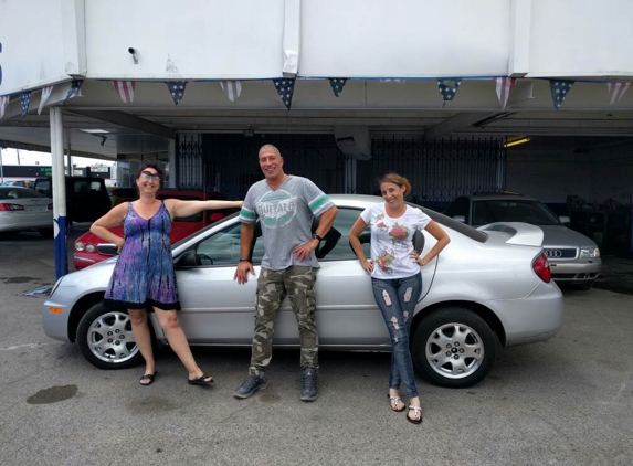 Astro Auto Sales - Las Vegas, NV. Me, Dino, and Desiree the day I picked up my new dream car !!!