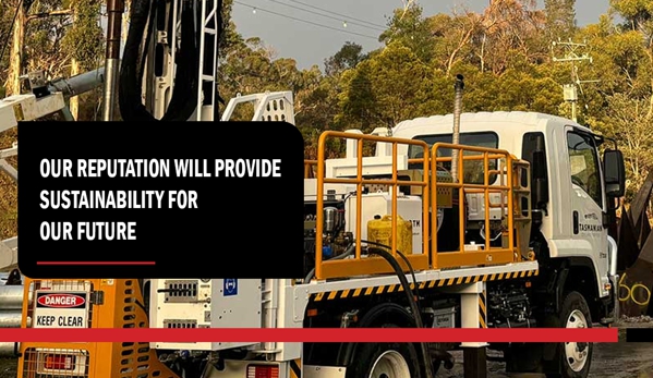 Tasmanian Drilling Services - Stony Rise, TAS. our reputation will provide sustainability for our future.