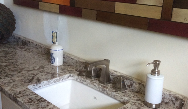 Prado's  Marble and Granite - San Antonio, TX. Evans vanity