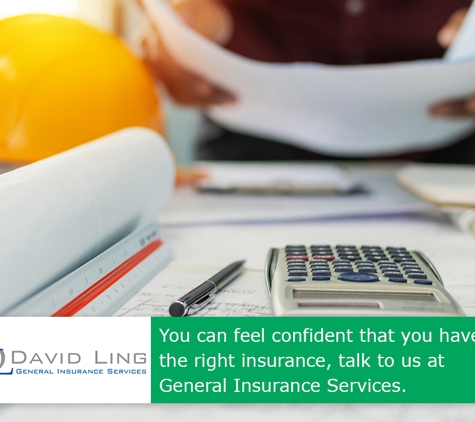 David Ling General Insurance Services - Winnellie, NT. You can feel confident that you have the right insurance, talk to us at General Insurance Services.