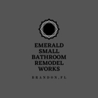 Emerald Small Bathroom Remodel Works