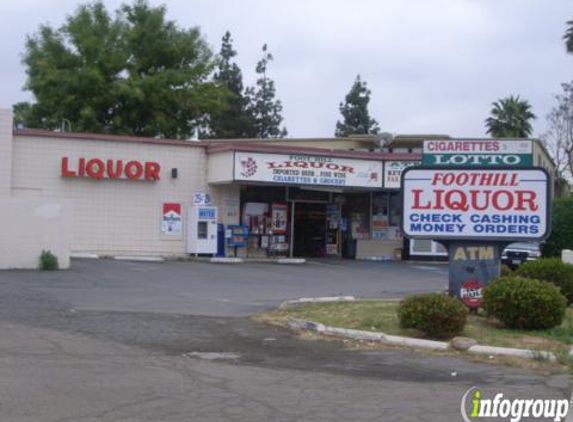 Foothill Liquor - El Cajon, CA