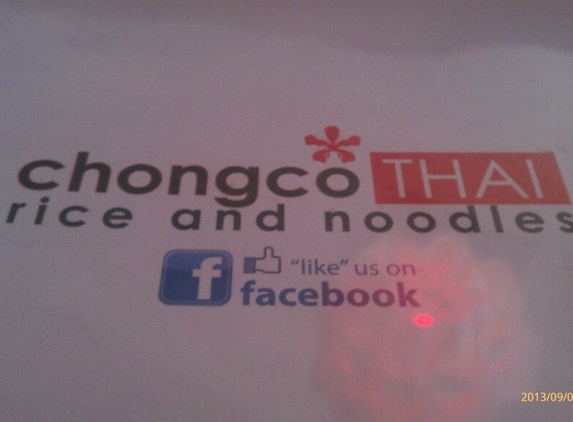 Chongco Thai Rice and Noodles - San Antonio, TX