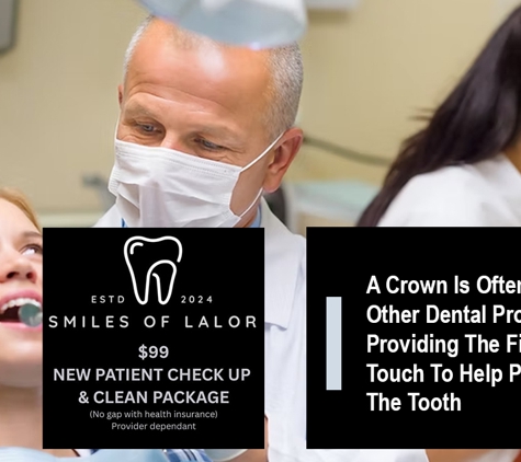 Smiles of Lalor - Lalor, VIC. A Crown Is Often Part Of Other Dental Procedures, Providing The Finishing Touch To Help Protect The Tooth