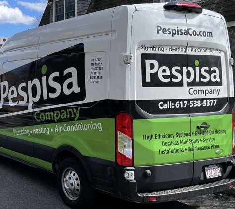 Pespisa Company - North Chelmsford, MA. Plumbing, heating, cooling services & installation: Heat pumps, Water Heaters, Hi-efficiency Boilers, Oil to gas Conversions.